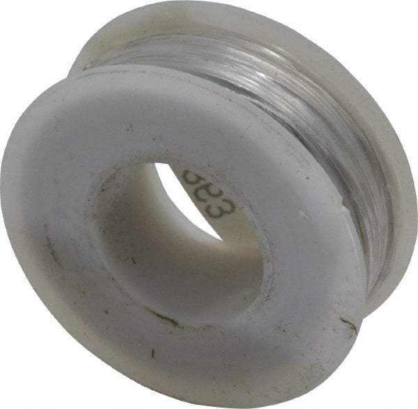 Made in USA - 22 Gage, 0.0253 Inch Diameter x 125 Ft. Long, Nickel Chromium Wire - Alloy 80/20, ASTM B344 - USA Tool & Supply