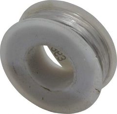Made in USA - 22 Gage, 0.0253 Inch Diameter x 125 Ft. Long, Nickel Chromium Wire - Alloy 80/20, ASTM B344 - USA Tool & Supply