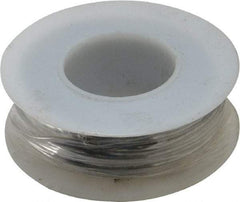 Made in USA - 18 Gage, 0.0403 Inch Diameter x 50 Ft. Long, Nickel Chromium Wire - Alloy 80/20, ASTM B344 - USA Tool & Supply
