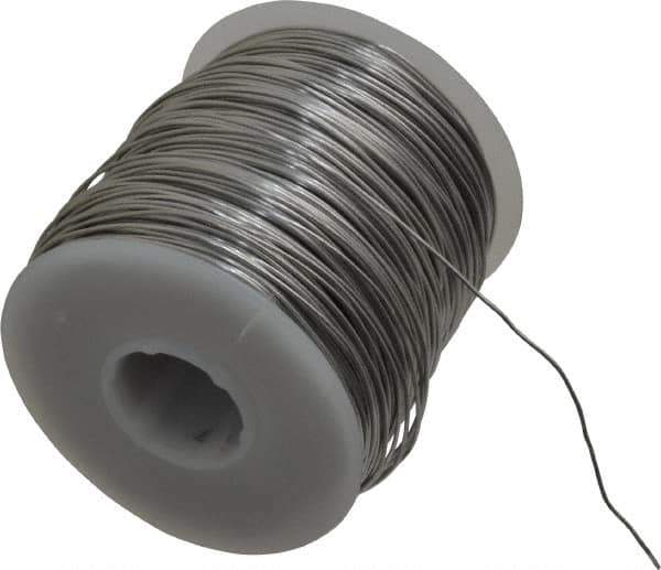 Value Collection - 22 Gage, 0.0253 Inch Diameter x 430 Ft. Long, Soft Aluminum Wire - Alloy 1100, ASTM B211, 1/4 Lbs. Shipping Weight - USA Tool & Supply