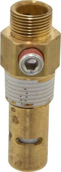 Conrader - 1/2" Brass Check Valve - In-Tank, Comp x MNPT - USA Tool & Supply