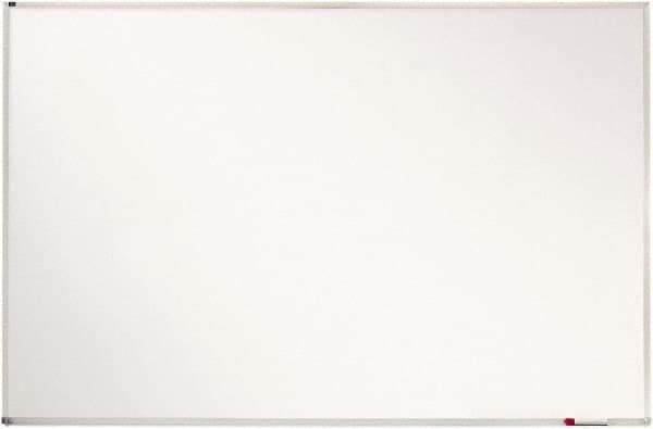 Quartet - 48" High x 72" Wide Magnetic Dry Erase Board - Porcelain, Includes Accessory Tray/Rail & Mounting Hardware - USA Tool & Supply