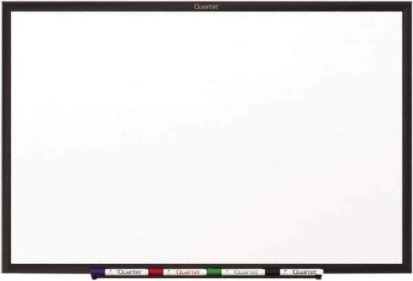 Quartet - 18" High x 24" Wide Dry Erase - Melamine, Includes Dry-Erase Marker & Mounting Hardware - USA Tool & Supply