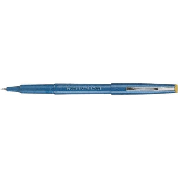 Pilot - Needle Porous Point Pen - Blue - USA Tool & Supply