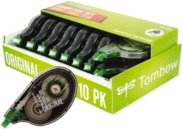Tombow - 1/6" x 394" Correction Tape Non-Refillable - USA Tool & Supply