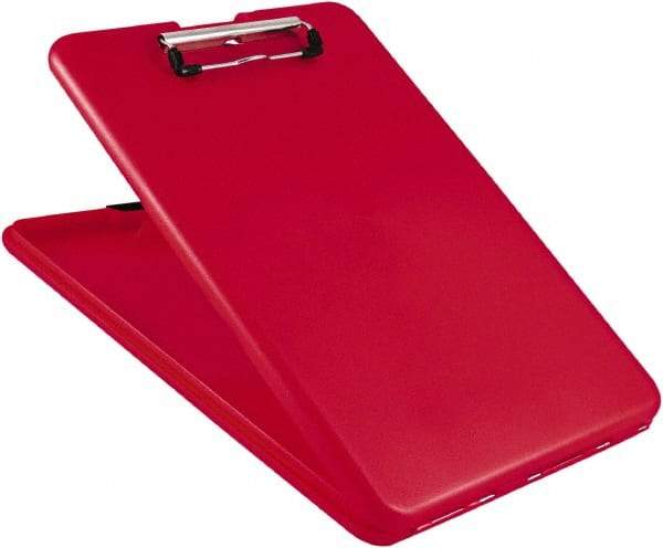 Saunders - 1-1/4" Long x 9-1/2" Wide, Clip Board - Blue - USA Tool & Supply