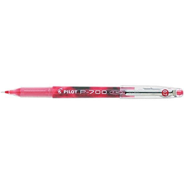 Pilot - Precision Point Roller Ball Pen - Red - USA Tool & Supply