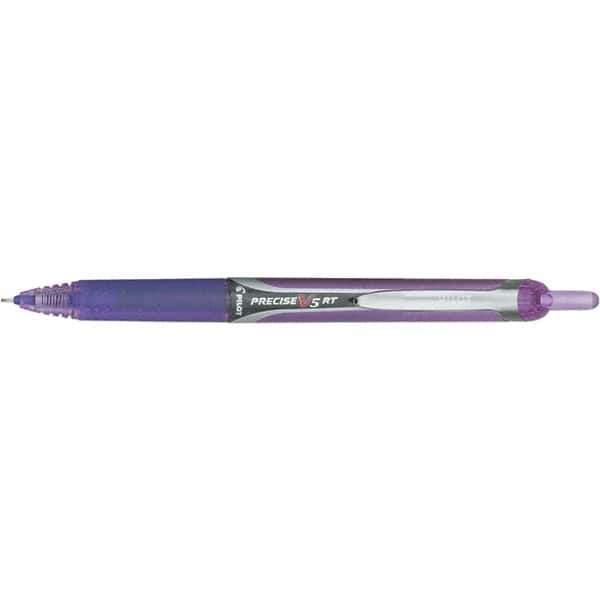 Pilot - Precision Point Roller Ball Pen - Purple - USA Tool & Supply