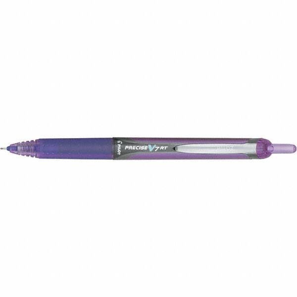 Pilot - Precision Point Roller Ball Pen - Purple - USA Tool & Supply