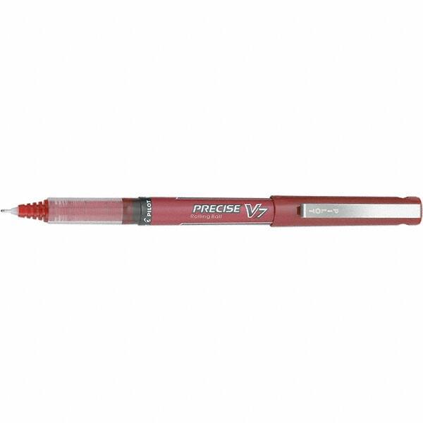 Pilot - Precision Point Roller Ball Pen - Red - USA Tool & Supply