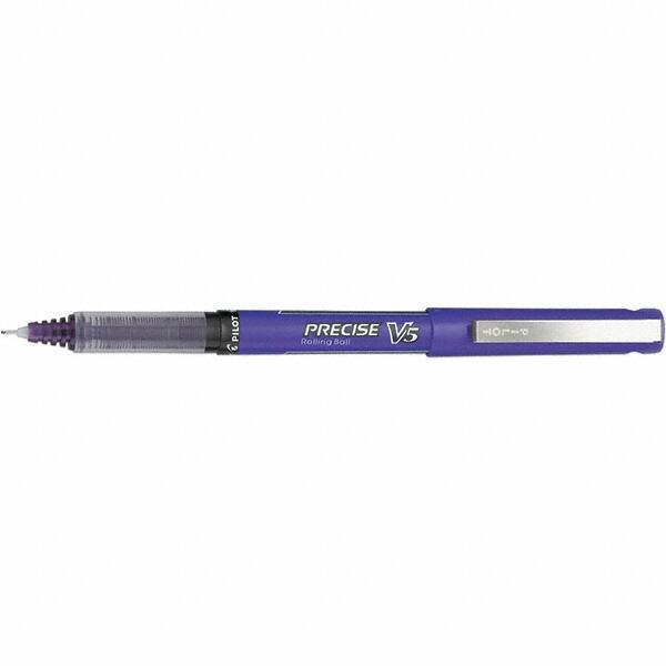 Pilot - Precision Point Roller Ball Pen - Purple - USA Tool & Supply