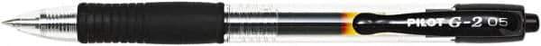 Pilot - Conical Roller Ball Pen - Black - USA Tool & Supply