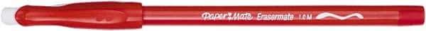 Paper Mate - Conical Ball Point Pen - Red - USA Tool & Supply