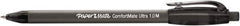 Paper Mate - Conical Ball Point Pen - Black - USA Tool & Supply