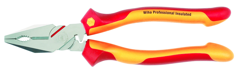 Insulated 5 in 1 Lineman's Pliers. 9" OAL with Lower crimping jaw. - USA Tool & Supply