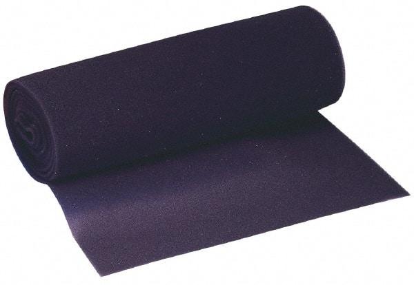PrecisionAire - 25' Long x 48" Wide x 1" Thick Polyurethane Foam Media Air Filter Media Roll - MERV 5, 60 to 80% Arrestance Efficiency, 20 to 30% Particle Capture Efficiency, Use with Lennox Type Furnaces - USA Tool & Supply