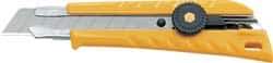 Olfa - Snap Utility Knife - Yellow Plastic Handle - USA Tool & Supply