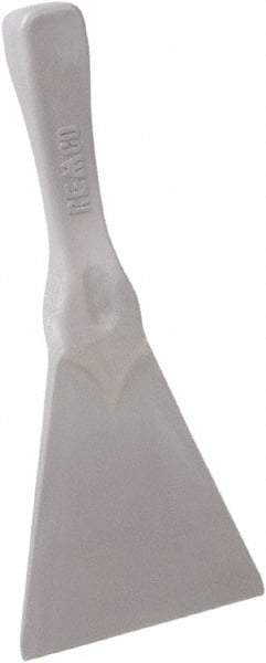 Remco - Stiff Polypropylene/Semi-Ferrous Additive Straight Scraper - 4.4" Blade Width - USA Tool & Supply