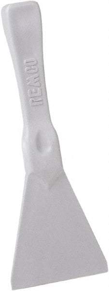 Remco - Stiff Polypropylene/Semi-Ferrous Additive Straight Scraper - 3" Blade Width - USA Tool & Supply