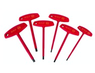 Insulated T-Handle Hex Inch 6 Piece Set 5/32" - 3/8" - USA Tool & Supply