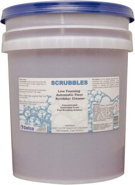 Detco - 5 Gal Pail Cleaner - Use on Hard Floors - USA Tool & Supply