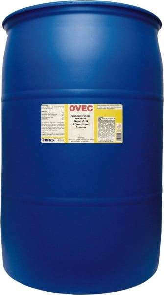 Detco - 55 Gal Liquid Oven Cleaner - Comes in Drum - USA Tool & Supply