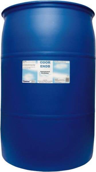 Detco - 55 Gal Drum Deodorizer - Liquid, Unscented, Concentrated, Environmentally Safe - USA Tool & Supply