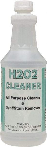 Detco - 32 oz Bottle All-Purpose Cleaner - Liquid, Peroxide, Unscented - USA Tool & Supply