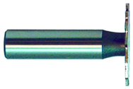 3/4" Dia. - HSS - Woodruff Slotting Shank Type Cutter - USA Tool & Supply