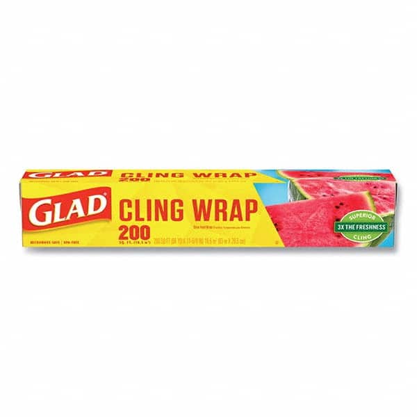 Glad - Foil & Plastic Wrap Breakroom Accessory Type: Plastic Wrap For Use With: Food Protection - USA Tool & Supply