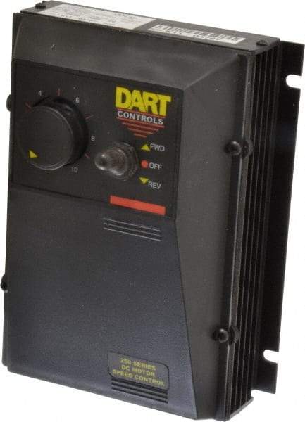 Dart Controls - 2 Max hp, 30 Max RPM, Electric AC DC Motor - 120, 240 V Input - USA Tool & Supply