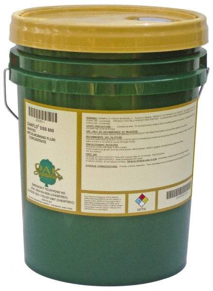 Oak Signature - Oakflo DSS 800, 5 Gal Pail Cutting & Grinding Fluid - Semisynthetic - USA Tool & Supply
