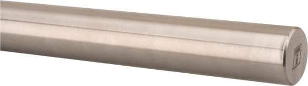 Thomson Industries - 1/2" Diam, 18" Long, Steel Standard Round Linear Shafting - 60-65C Hardness, .4995/.4990 Tolerance - USA Tool & Supply