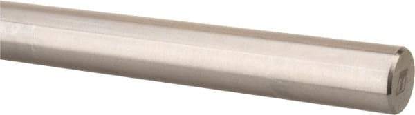 Thomson Industries - 1/2" Diam, 3' Long, Steel Standard Round Linear Shafting - 60-65C Hardness, .4995/.4990 Tolerance - USA Tool & Supply