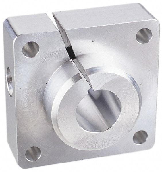 Thomson Industries - 1-1/4" Diam, Aluminum Alloy Shaft Support - Plain Shafting - USA Tool & Supply