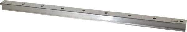 Thomson Industries - 500mm OAL x 23mm Overall Width x 23mm Overall Height Roller Rail System - 60mm Between Holes - USA Tool & Supply
