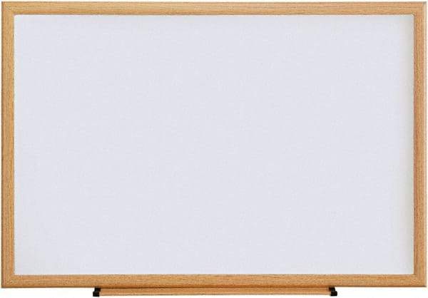 Universal One - 24" High x 36" Wide Dry Erase - Melamine, Includes Mounting Kit - USA Tool & Supply