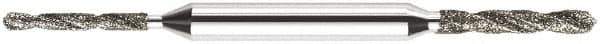 Dremel - 1/8" Rotary Diamond Bit - Diamond Abrasive, 15,000 RPM, Use with Rotary Tools - USA Tool & Supply