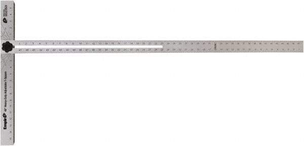Empire Level - 48" Blade Length, 20" Base Length Aluminum Square - USA Tool & Supply