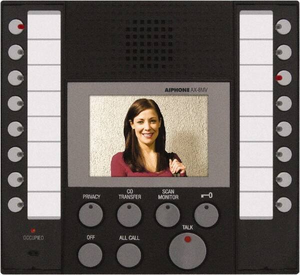 Aiphone - Security Camera Audio/Video Master Station - USA Tool & Supply