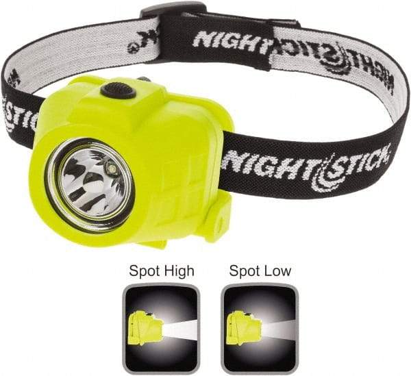 Bayco - LED Bulb, Hands-free Flashlight - Green Polycarbonate Body, AAA Batteries - USA Tool & Supply
