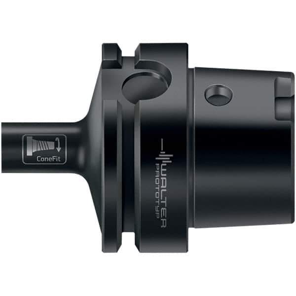 Walter-Prototyp - ConeFit HSK63A Taper Shank Milling Tip Insert Holder & Shank - 2.205" Projection, E16 Neck Thread, AK631 Tool Holder - USA Tool & Supply