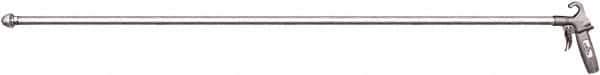 Guardair - 120 Max psi Reverse Force Nozzle Pistol Grip Blow Gun - 1/4 NPT Inlet, 48" Tube Length - USA Tool & Supply