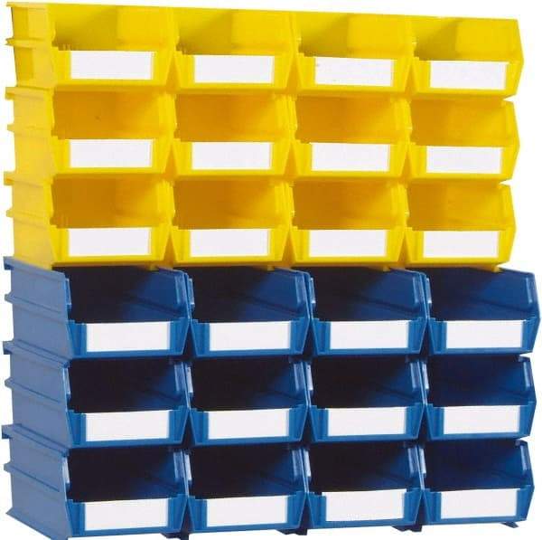 Triton - 70 Lb. Load Capacity, 7-3/8" Deep, Multi-Colored Polypropylene Bin System - 3" High x 4-1/8" Wide x 7-3/8" Long - USA Tool & Supply