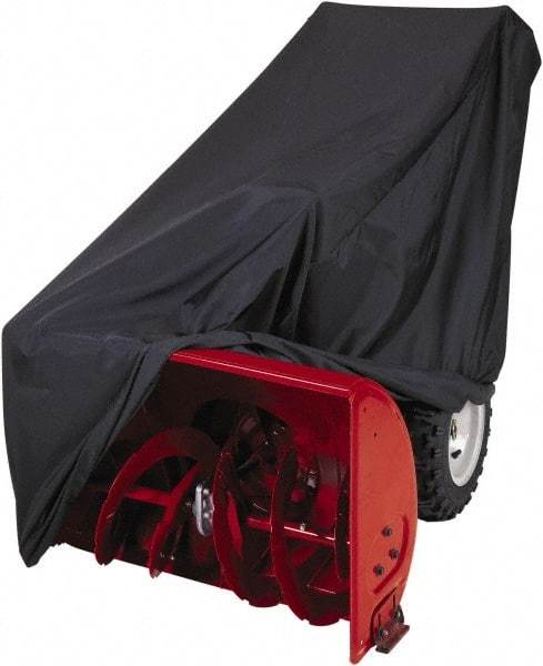 Classic Accessories - Polyester Snow Thrower Protective Cover - 47 x 31 x 37", Black - USA Tool & Supply