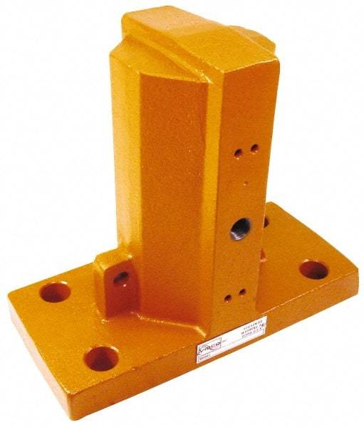 Vibco - 28 Cubic Feet per Minute, 2,200 RPM, 78 Decibel, Pneumatic Vibrator - 10-1/2" Long x 5" Wide x 9-7/16" High, 1/2 Port Inlet, 1/2 Port Outlet - USA Tool & Supply