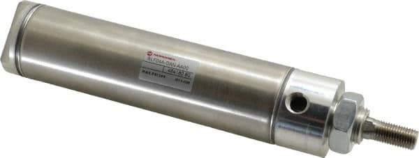 Norgren - 4" Stroke x 1-1/2" Bore Double Acting Air Cylinder - 1/8 Port, 7/16-20 Rod Thread - USA Tool & Supply
