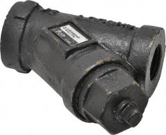 Legend Valve - 1/2" Pipe, FNPT Ends, Cast Iron Y-Strainer - 500 psi WOG Rating, 250 psi WSP Rating - USA Tool & Supply