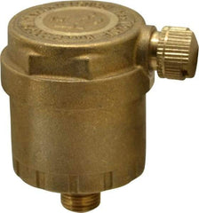 Legend Valve - 1/8" Pipe Automatic Hot Water Air Vent Air Vent - Threaded End Connection - USA Tool & Supply