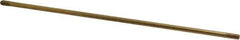 Legend Valve - 12" Long, 5/16-18 Thread, Float Valve Rod - Brass - USA Tool & Supply